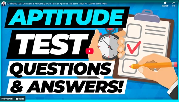 APTITUDE TEST Questions & Answers! (How to Pass an Aptitude Test)