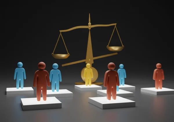 candidatos diversos en un campo de juego equitativo